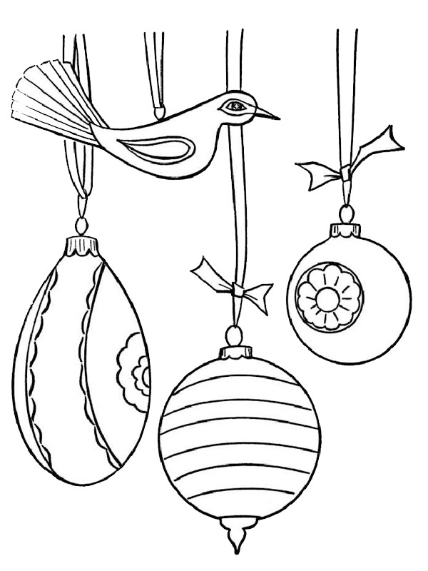 Bolas de Natal Desenho para Colorir Bolas de Natal Desenho para Colorir