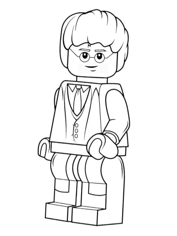 Lego Harry Potter Desenho para Colorir Lego Harry Potter Desenho para Colorir