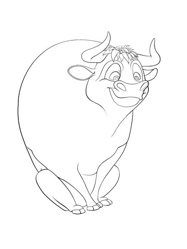 Ferdinando, o Touro Desenho para Colorir Ferdinando, o Touro Desenho para Colorir