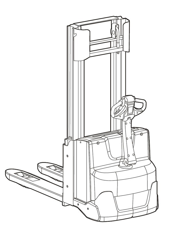 Empilhadeira Desenho para Colorir Empilhadeira Desenho para Colorir