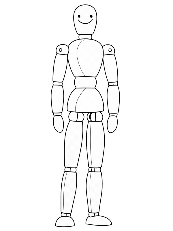 Abel (The Amazing Digital Circus) Desenho para Colorir