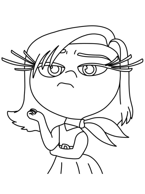 Nojinho (Divertida Mente) Desenho para Colorir Nojinho (Divertida Mente) Desenho para Colorir