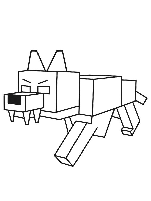 Alpha Wolf Desenho para Colorir Alpha Wolf Desenho para Colorir