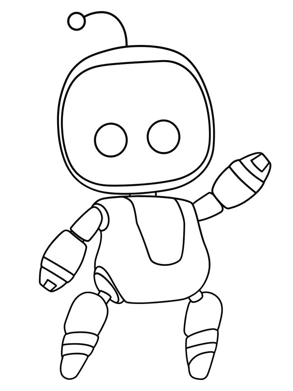 Astro Bot Desenho para Colorir Astro Bot Desenho para Colorir
