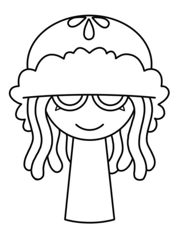 Aurelia Sprunki Desenho para Colorir Aurelia Sprunki Desenho para Colorir