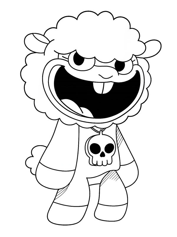 Baba Chops (Poppy Playtime) Desenho para Colorir Baba Chops (Poppy Playtime) Desenho para Colorir