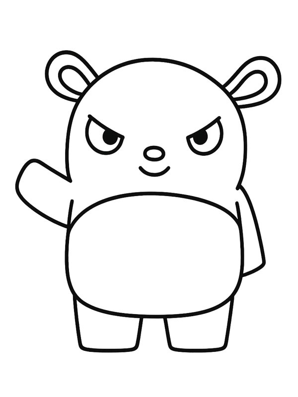 Baku (Sanrio) Desenho para Colorir Baku (Sanrio) Desenho para Colorir
