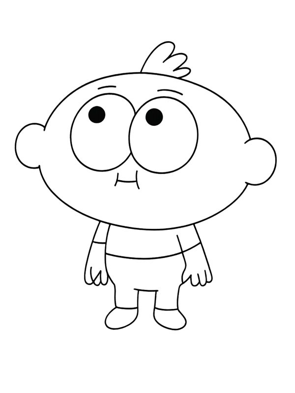 Benny (Big City Greens) Desenho para Colorir