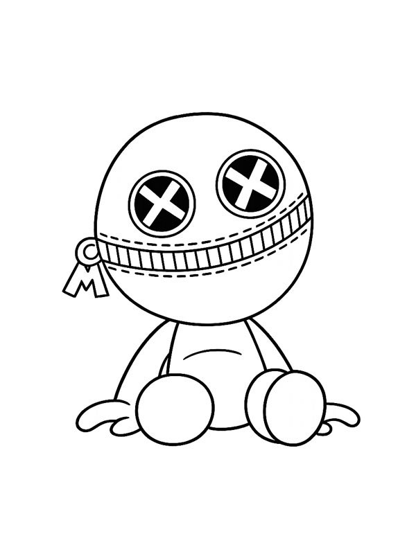 Blanky Blankz (Poppy Playtime) Desenho para Colorir Blanky Blankz (Poppy Playtime) Desenho para Colorir