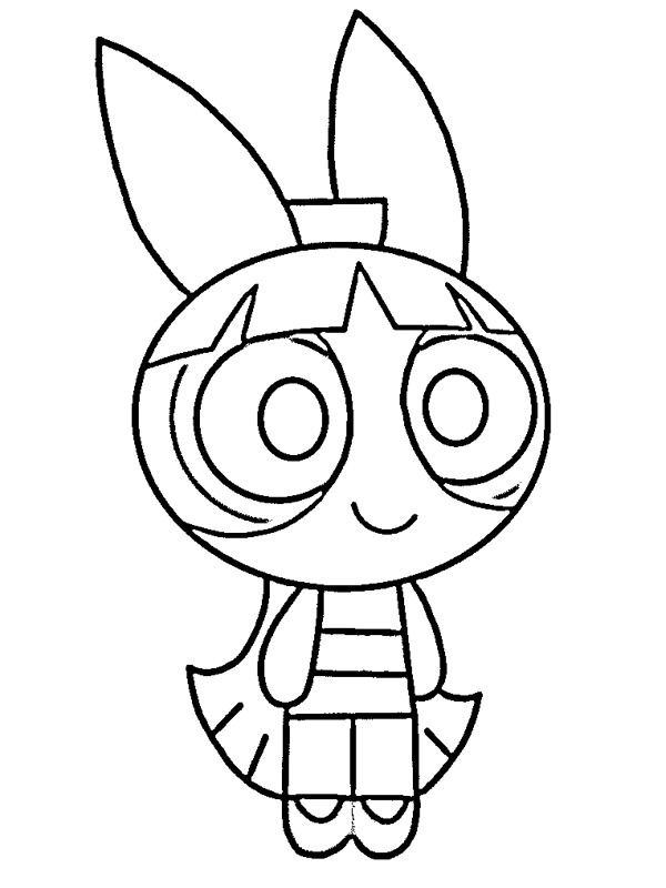 Florzinha (Meninas Superpoderosas) Desenho para Colorir Florzinha (Meninas Superpoderosas) Desenho para Colorir