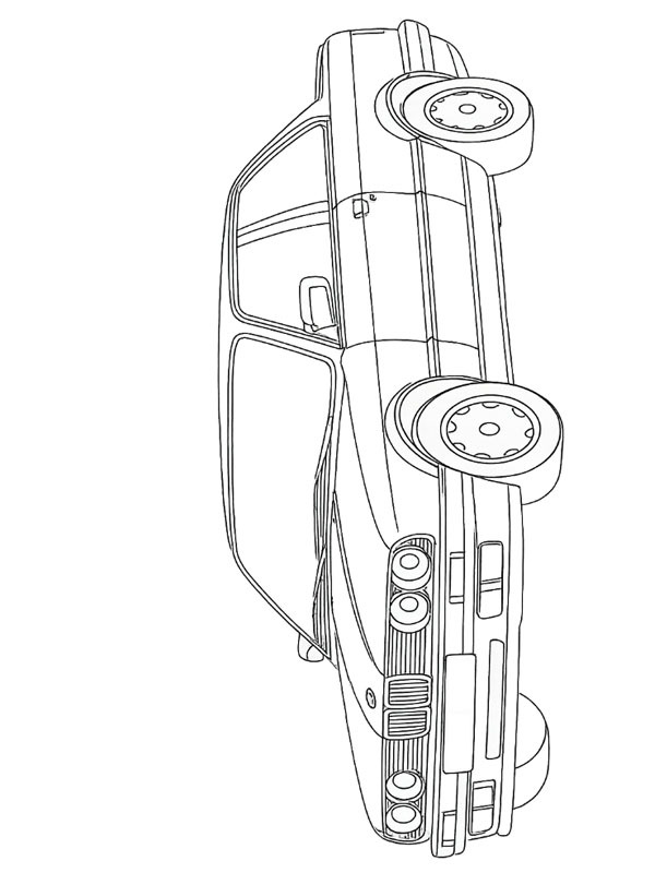 BMW E30 Desenho para Colorir BMW E30 Desenho para Colorir