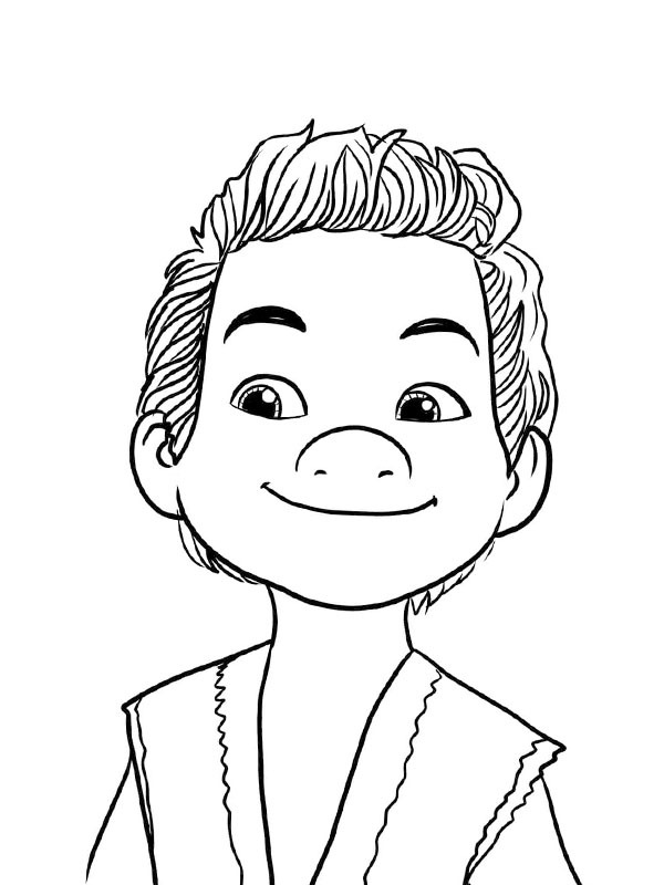 Boun (Raya e o Último Dragão) Desenho para Colorir Boun (Raya e o Último Dragão) Desenho para Colorir