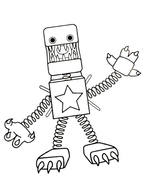 Boxy Boo Desenho para Colorir Boxy Boo Desenho para Colorir