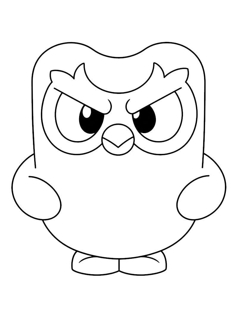 Brawl Stars x Duolingo Desenho para Colorir Brawl Stars x Duolingo Desenho para Colorir