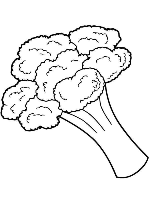 Brócolis Desenho para Colorir Brócolis Desenho para Colorir