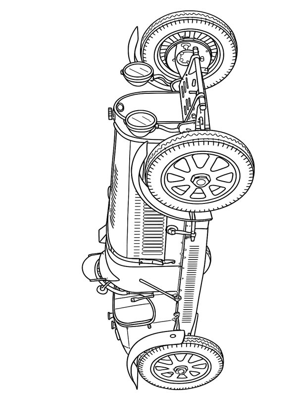 Bugatti Type 51 Desenho para Colorir Bugatti Type 51 Desenho para Colorir