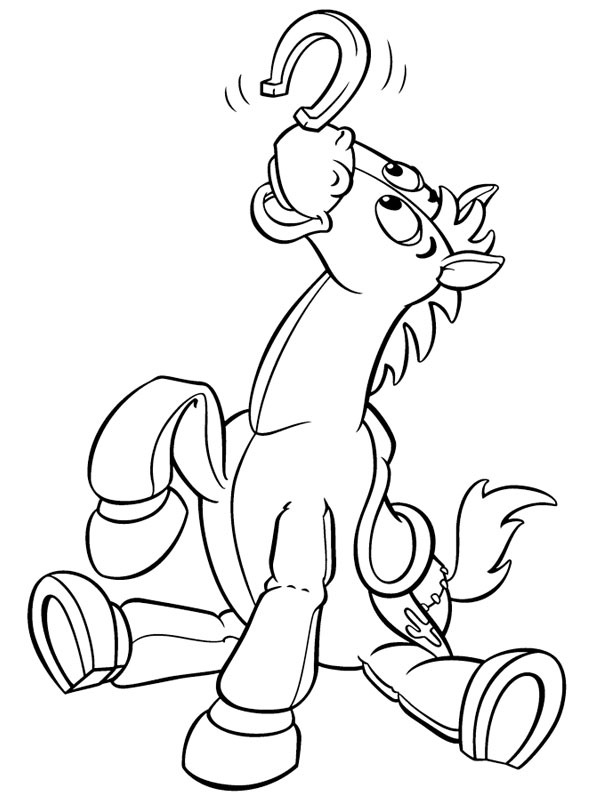 Bala no Alvo (Toy Story) Desenho para Colorir Bala no Alvo (Toy Story) Desenho para Colorir