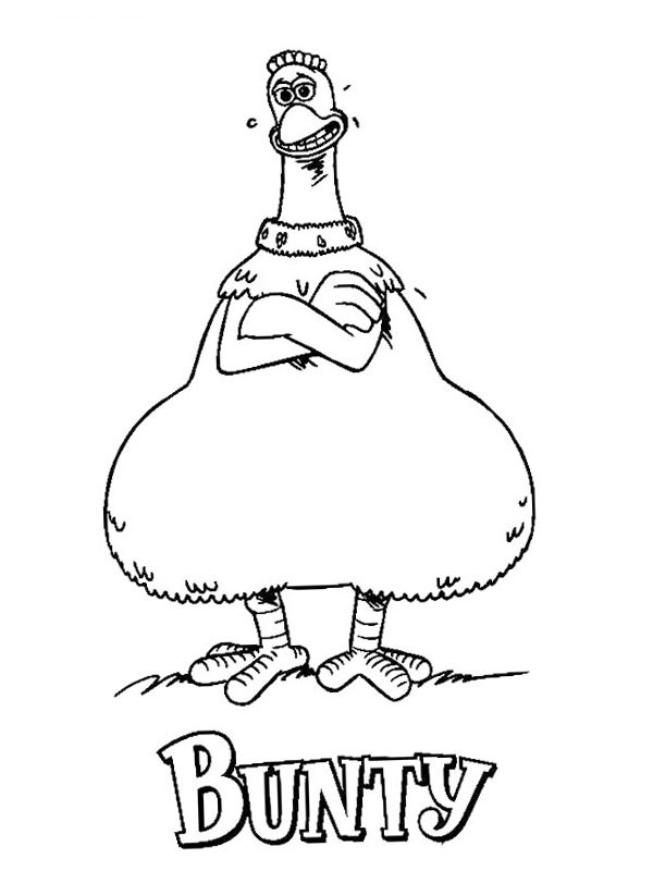 Bunty (Fuga das Galinhas) Desenho para Colorir Bunty (Fuga das Galinhas) Desenho para Colorir