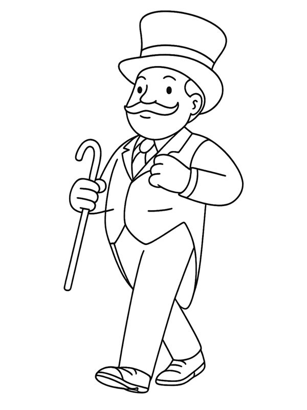 Prefeito Humdinger Desenho para Colorir Prefeito Humdinger Desenho para Colorir