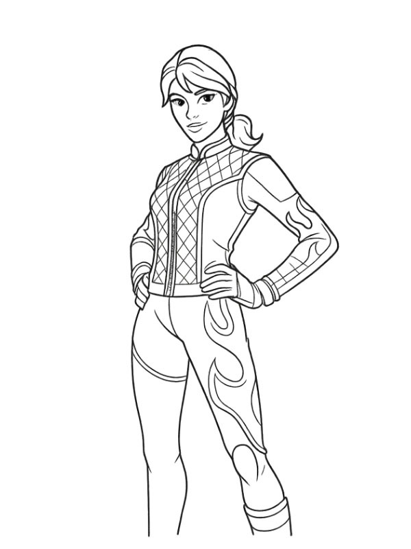 Burnoff (Fortnite) Desenho para Colorir Burnoff (Fortnite) Desenho para Colorir