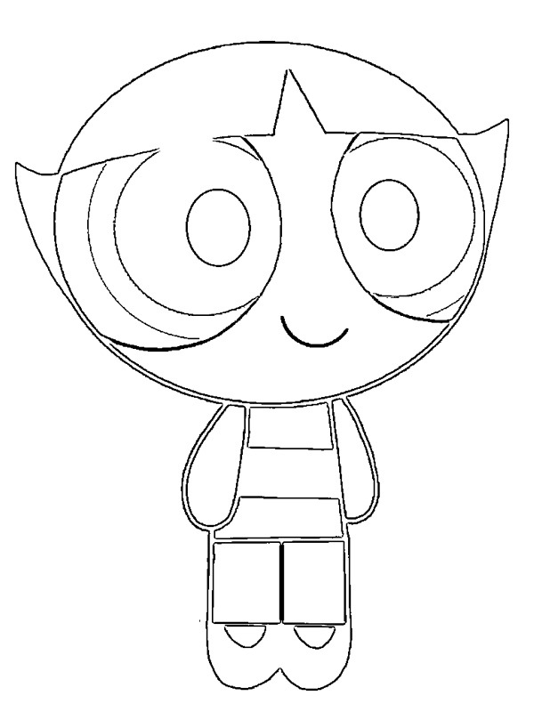 Docinho (Meninas Superpoderosas) Desenho para Colorir Docinho (Meninas Superpoderosas) Desenho para Colorir