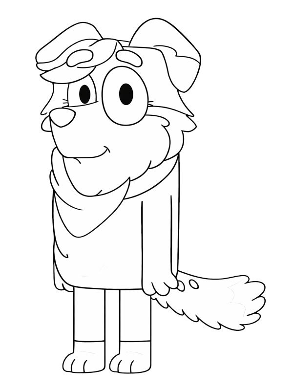 Calypso (Bluey) Desenho para Colorir