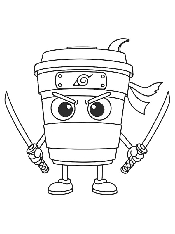 Cappuccino Assassino Desenho para Colorir Cappuccino Assassino Desenho para Colorir