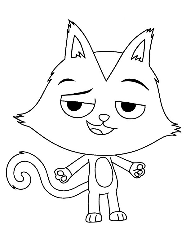 Gatuno feliz (Casa Mágica da Gabby) Desenho para Colorir Gatuno feliz (Casa Mágica da Gabby) Desenho para Colorir
