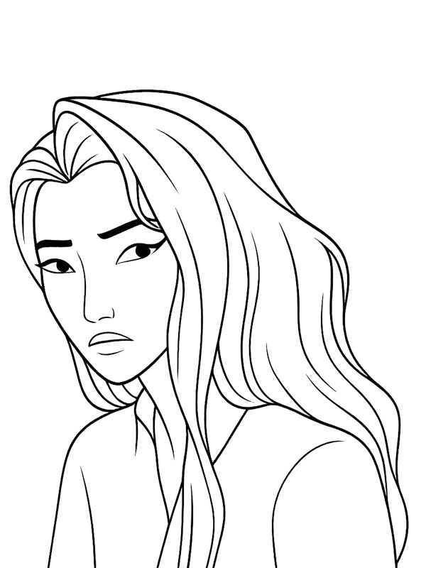 Celine (Guerreiras do K-Pop) Desenho para Colorir Celine (Guerreiras do K-Pop) Desenho para Colorir