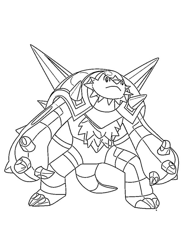 Chesnaught Desenho para Colorir Chesnaught Desenho para Colorir