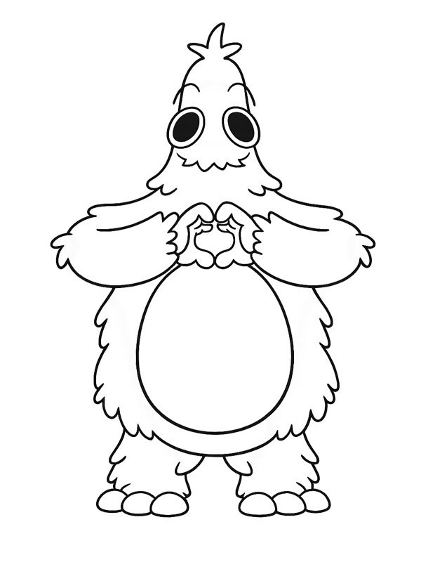 Chum Chompkins Desenho para Colorir