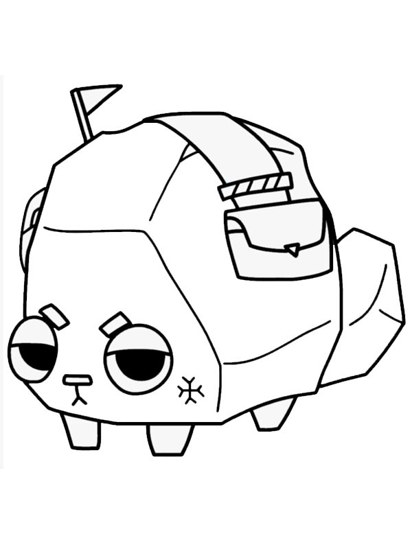 Coal (Dandy's World) Desenho para Colorir Coal (Dandy's World) Desenho para Colorir