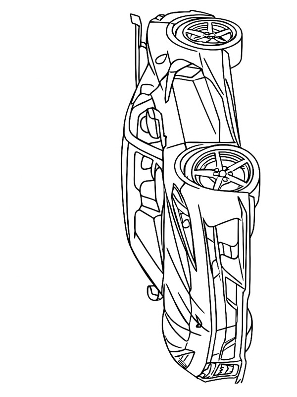 Chevrolet Corvette Z06 Desenho para Colorir Chevrolet Corvette Z06 Desenho para Colorir