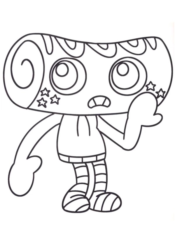 Cosmo (Dandy's World) Desenho para Colorir Cosmo (Dandy's World) Desenho para Colorir