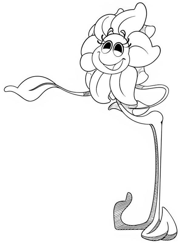 Daisy de Poppy Playtime Desenho para Colorir Daisy de Poppy Playtime Desenho para Colorir