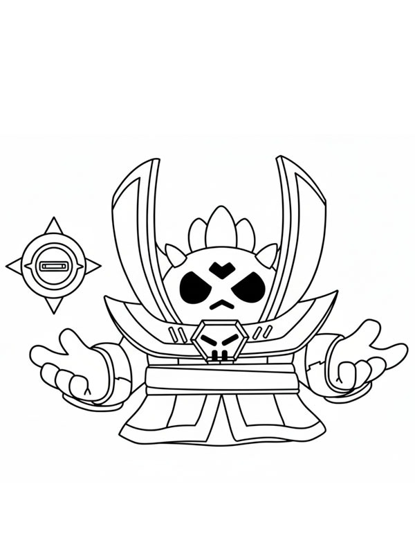 Dark Lord Spike Desenho para Colorir Dark Lord Spike Desenho para Colorir
