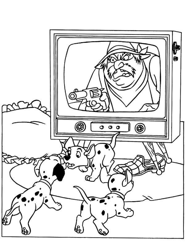 Os filhotes brincam Desenho para Colorir Os filhotes brincam Desenho para Colorir