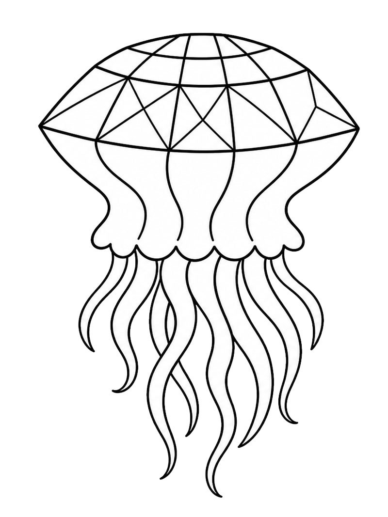 Diamantusa Desenho para Colorir