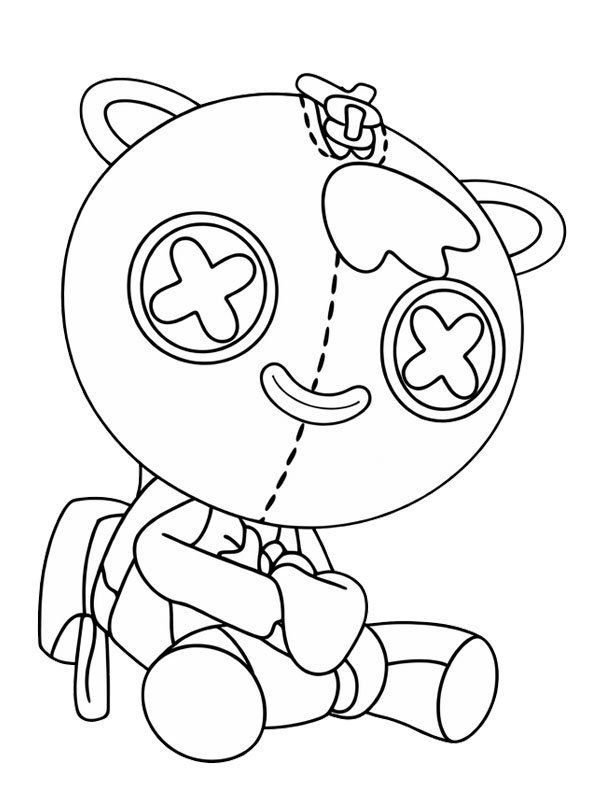 Dizzy Booboo (Poppy Playtime) Desenho para Colorir