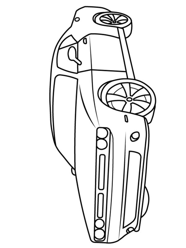 Dodge Challenger Desenho para Colorir Dodge Challenger Desenho para Colorir