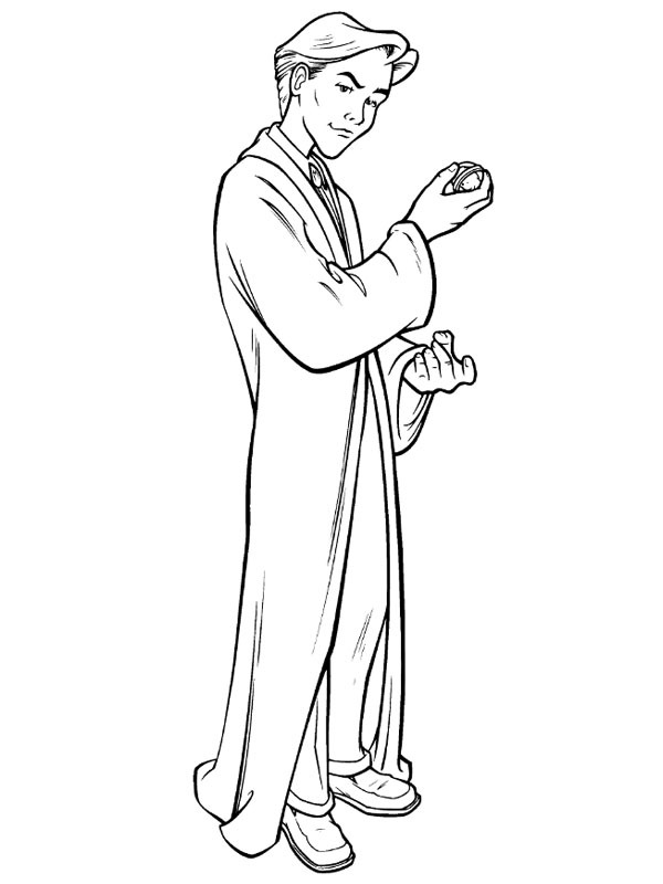 Draco Malfoy Desenho para Colorir Draco Malfoy Desenho para Colorir