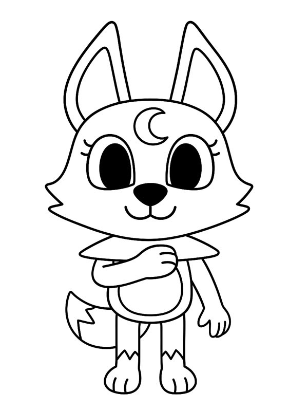 Eclipse (Dandy's World) Desenho para Colorir Eclipse (Dandy's World) Desenho para Colorir
