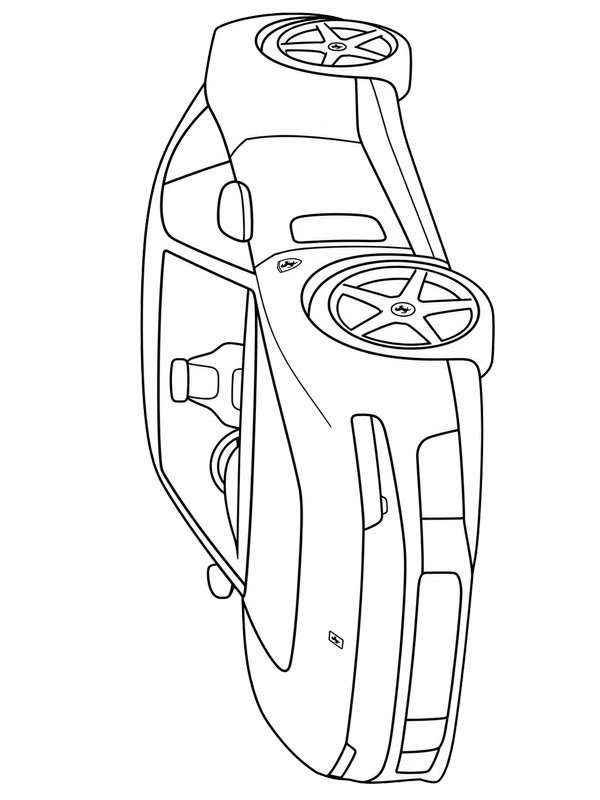 Ferrari Luce Desenho para Colorir