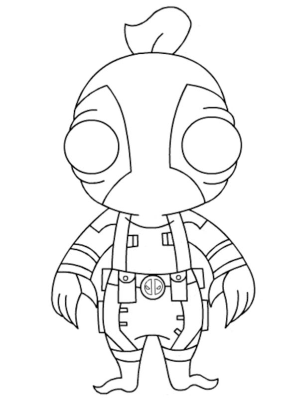 Fishpool do Fortnite Desenho para Colorir Fishpool do Fortnite Desenho para Colorir