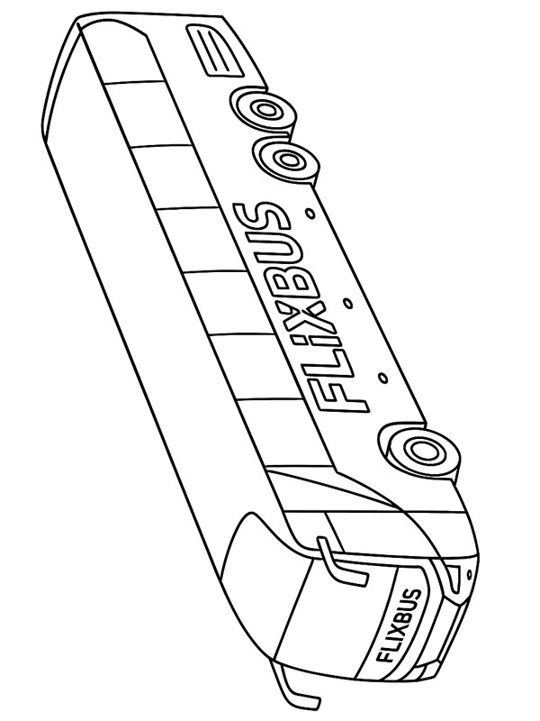 Flixbus Desenho para Colorir Flixbus Desenho para Colorir