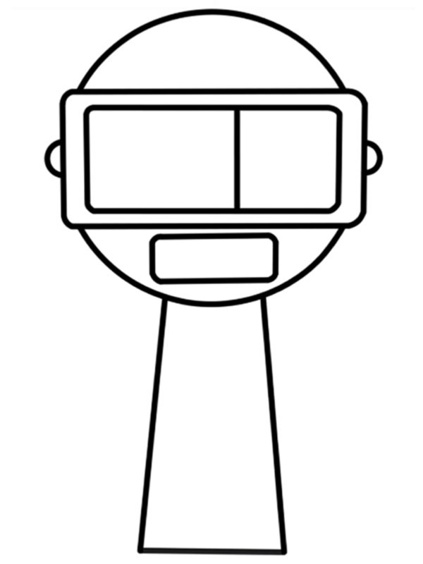 Garnold Incredibox Sprunki Desenho para Colorir Garnold Incredibox Sprunki Desenho para Colorir