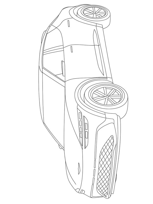 Genesis GV60 Magma Desenho para Colorir Genesis GV60 Magma Desenho para Colorir