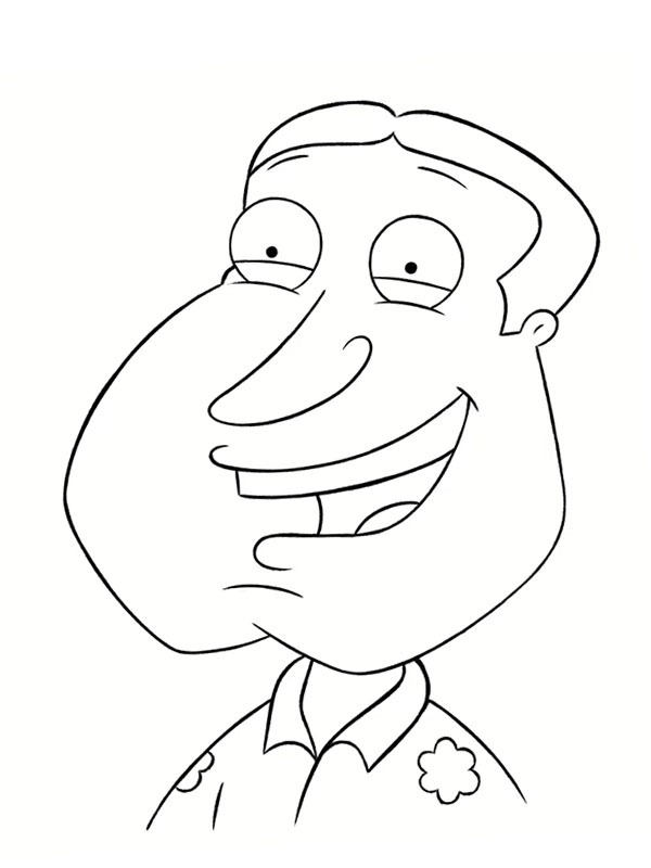 Glenn Quagmire Desenho para Colorir Glenn Quagmire Desenho para Colorir