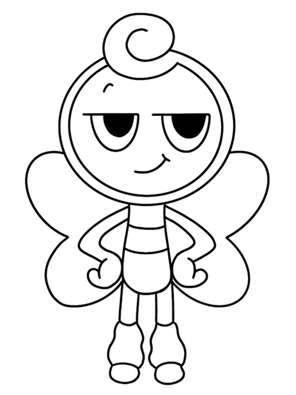 Glisten (Dandy's World) Desenho para Colorir Glisten (Dandy's World) Desenho para Colorir