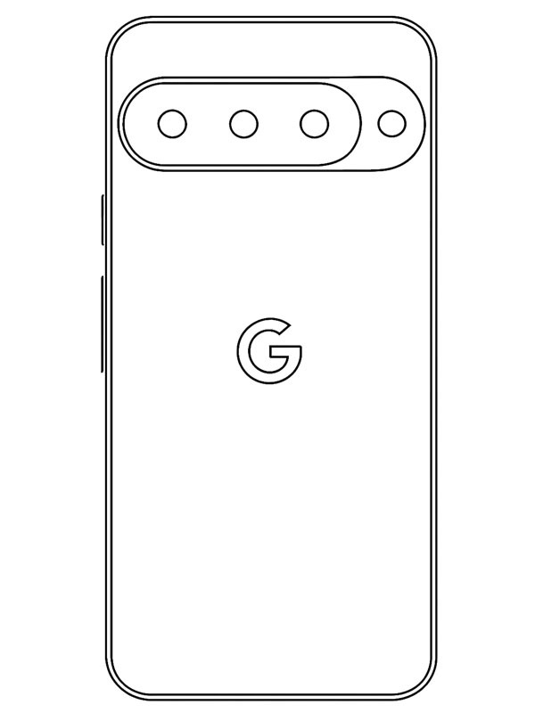 Google Pixel 10 Desenho para Colorir Google Pixel 10 Desenho para Colorir